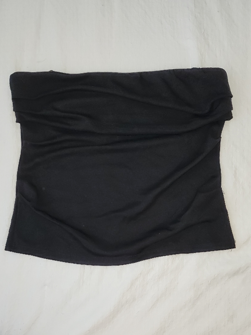 Envie Black Strapless Tube Top